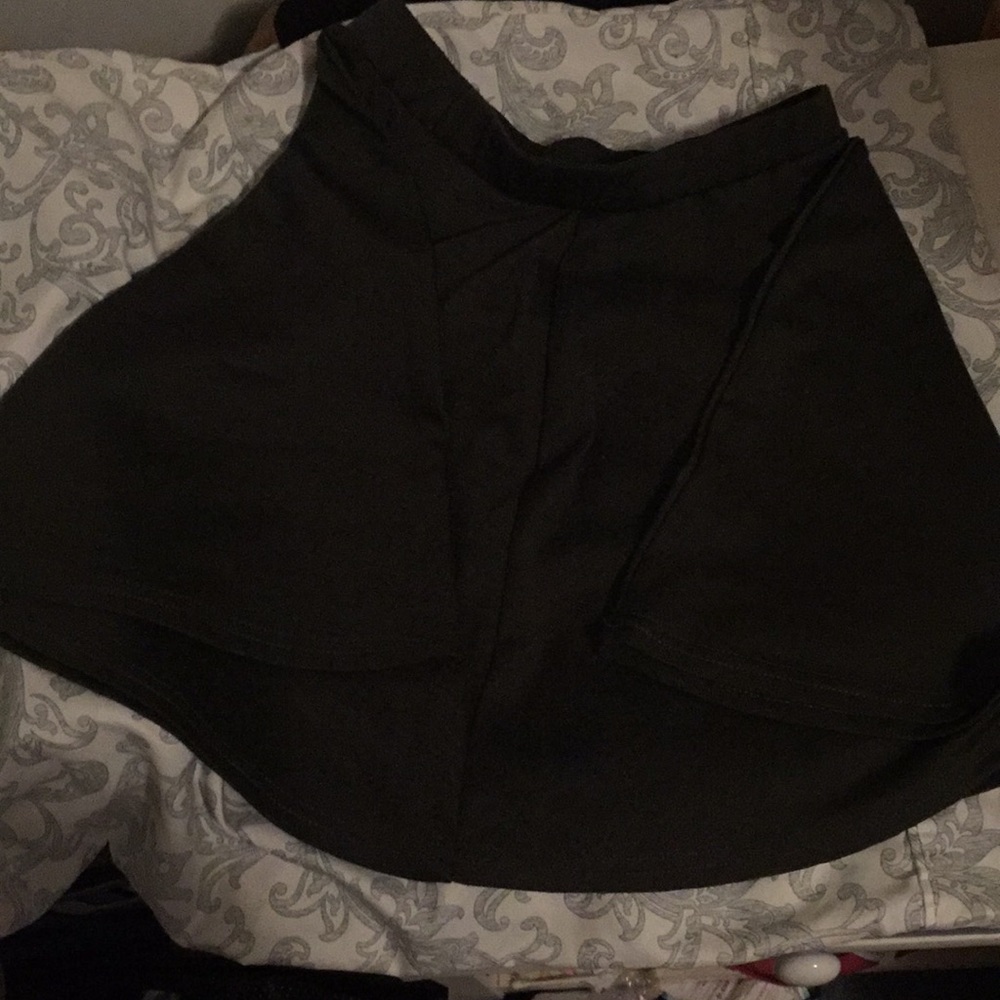 dark grey cotton on skirt